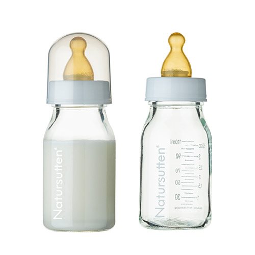 RESTPARTI - Natursutten® - sutteflasker +0 mdr. 110ml - 2-pak -