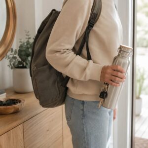 Pandoo - Drikkeflaske i Rustfrit Stål med Isolering - 1000ml - Pandoo