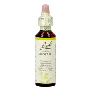 Bach® ORIGINAL FLOWER REMEDIES - Agersennep (Mustard) 27% alkohol - 20ml - Bach® ORIGINAL FLOWER REMEDIES
