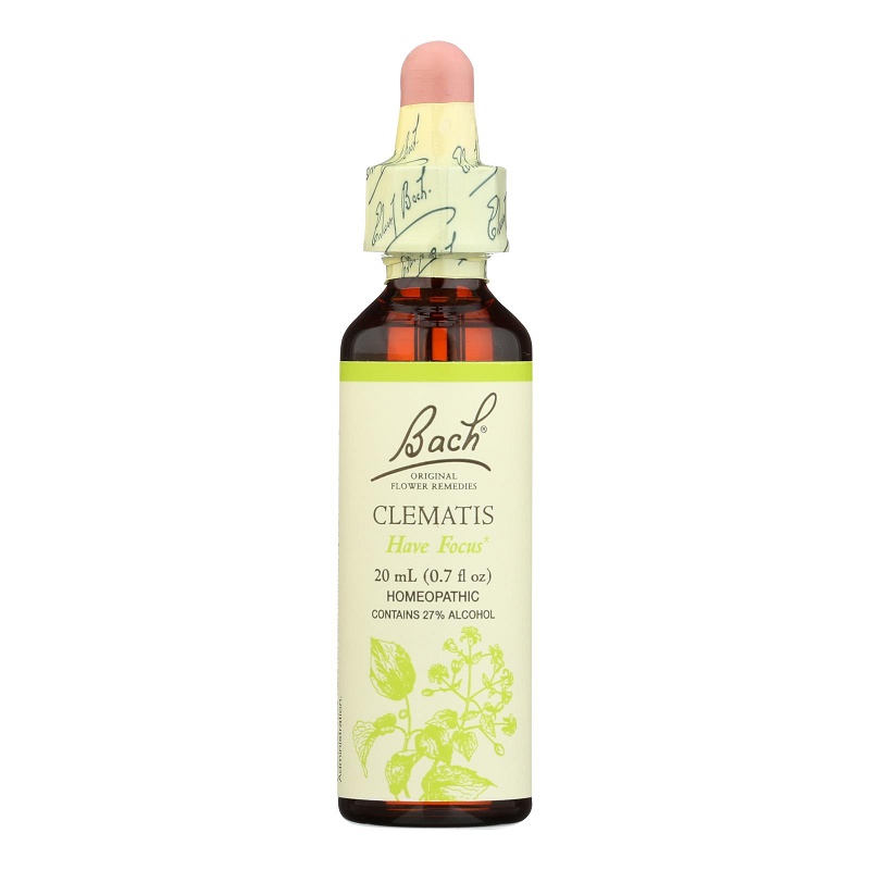 Bach® ORIGINAL FLOWER REMEDIES - Klematis (Clematis) 27% alkohol - 20ml - Bach® ORIGINAL FLOWER REMEDIES