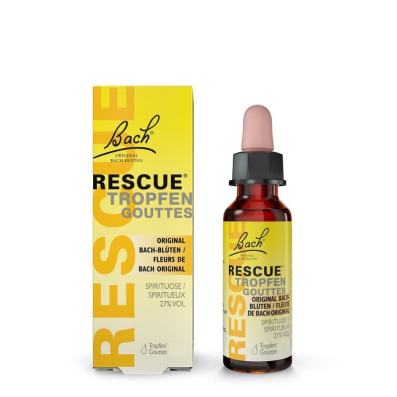 Bach® ORIGINAL FLOWER REMEDIES - Rescue Remedy 27% alkohol - 10ml - Bach® ORIGINAL FLOWER REMEDIES