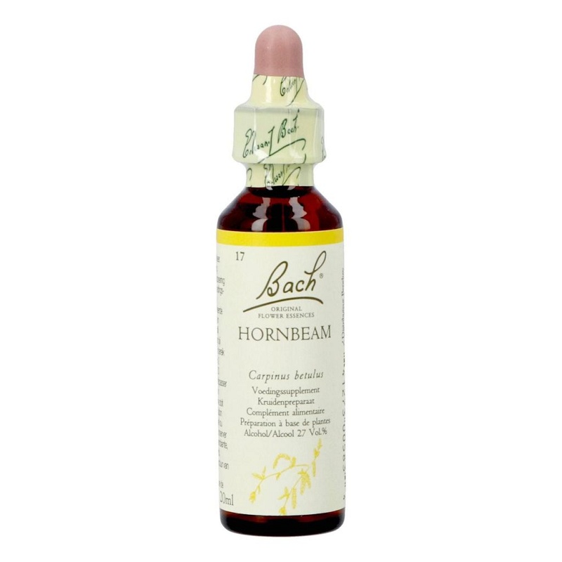 Bach® ORIGINAL FLOWER REMEDIES - Avnbøg (Hornbeam) 27% alkohol - 20ml - Bach® ORIGINAL FLOWER REMEDIES