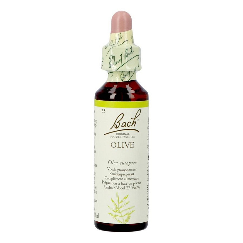 Bach® ORIGINAL FLOWER REMEDIES - Oliventræ (Olive) 27% alkohol - 20ml - Bach® ORIGINAL FLOWER REMEDIES