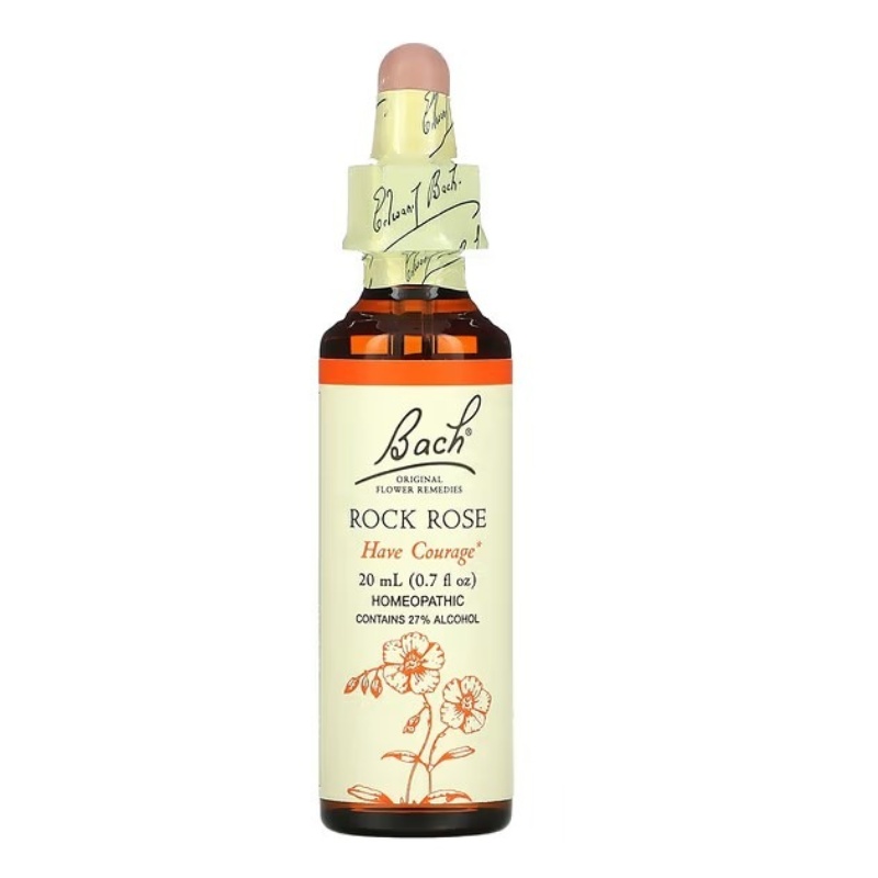 Bach® ORIGINAL FLOWER REMEDIES - Soløje (Rock Rose) 27% alkohol - 20ml - Bach® ORIGINAL FLOWER REMEDIES