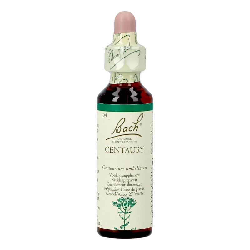 Bach® ORIGINAL FLOWER REMEDIES - Tusindgylden (Centaury) 27% alkohol - 20ml - Bach® ORIGINAL FLOWER REMEDIES