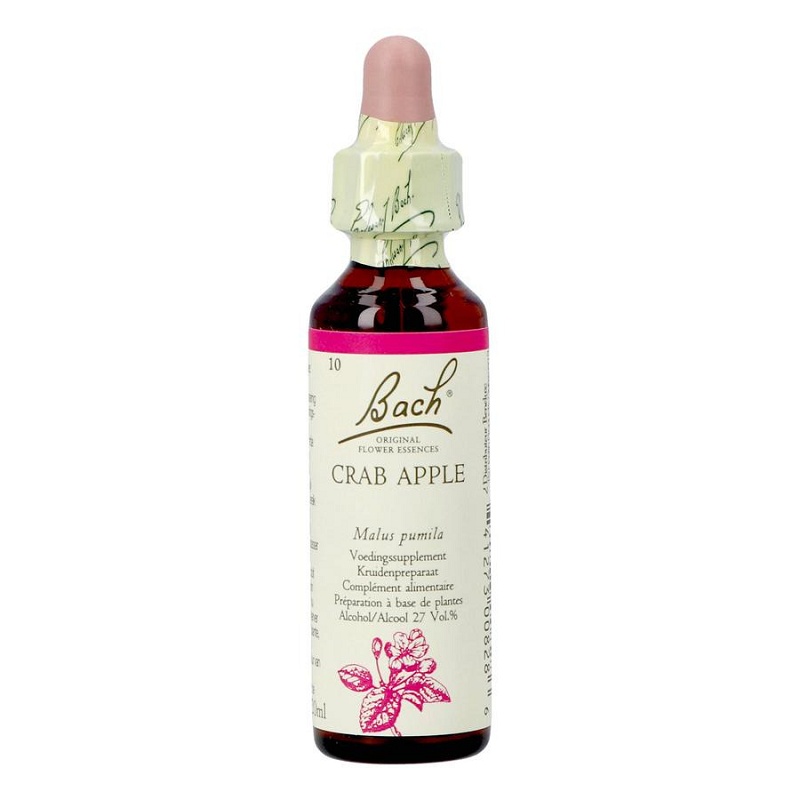 Bach® ORIGINAL FLOWER REMEDIES - Sødæble (Crab Apple) 27% alkohol - 20ml - Bach® ORIGINAL FLOWER REMEDIES