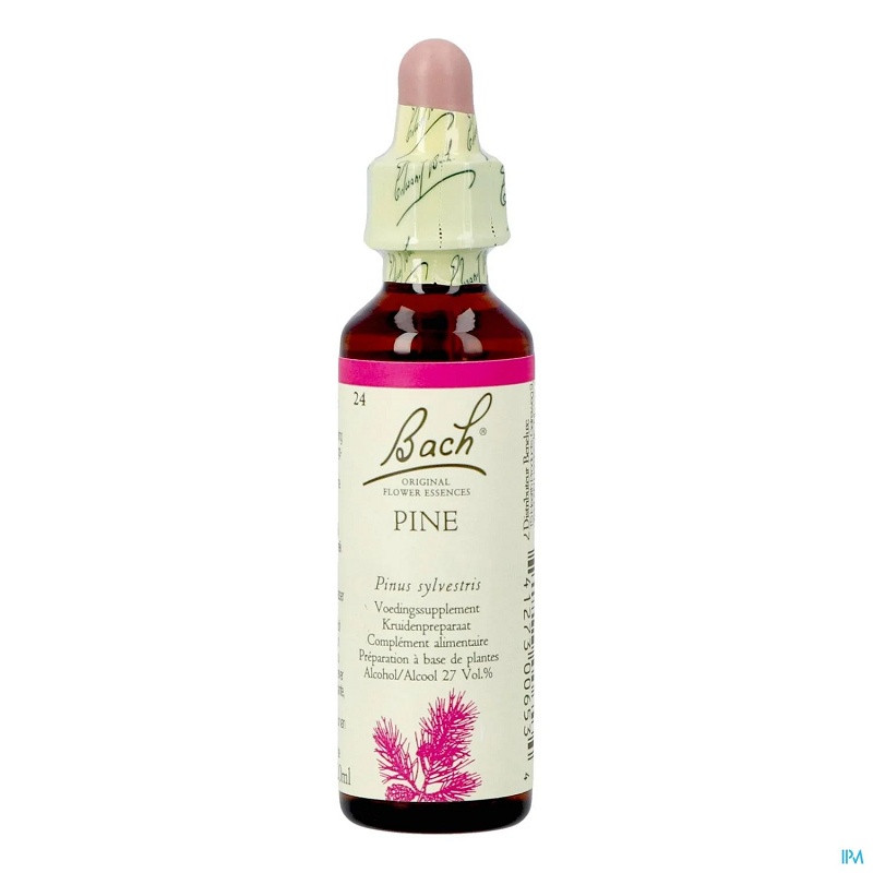 Bach® ORIGINAL FLOWER REMEDIES - Skovfyr (Pine) 27% alkohol - 20ml - Bach® ORIGINAL FLOWER REMEDIES