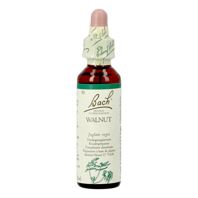 Bach® ORIGINAL FLOWER REMEDIES - Valnød (Walnut) 27% alkohol - 20ml - Bach® ORIGINAL FLOWER REMEDIES