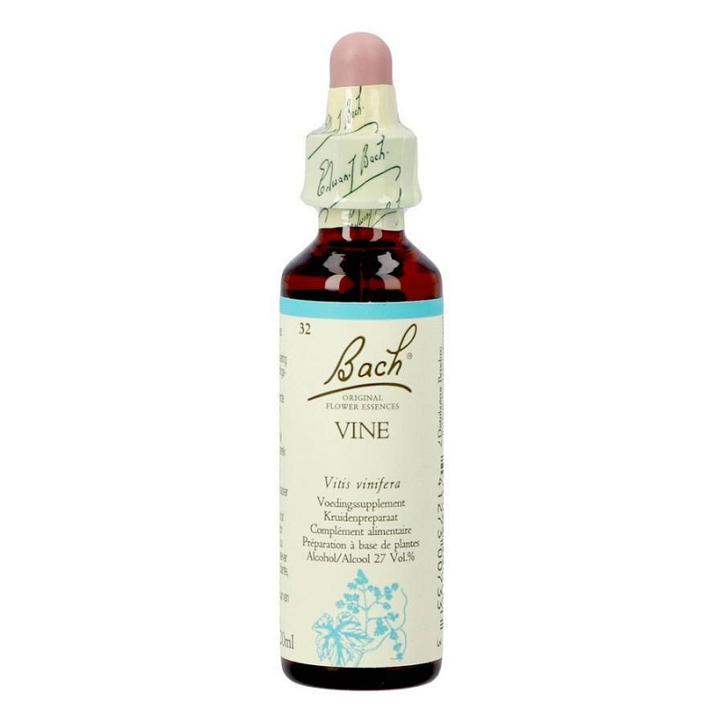 Bach® ORIGINAL FLOWER REMEDIES - Vinranke (Vine) 27% alkohol - 20ml - Bach® ORIGINAL FLOWER REMEDIES