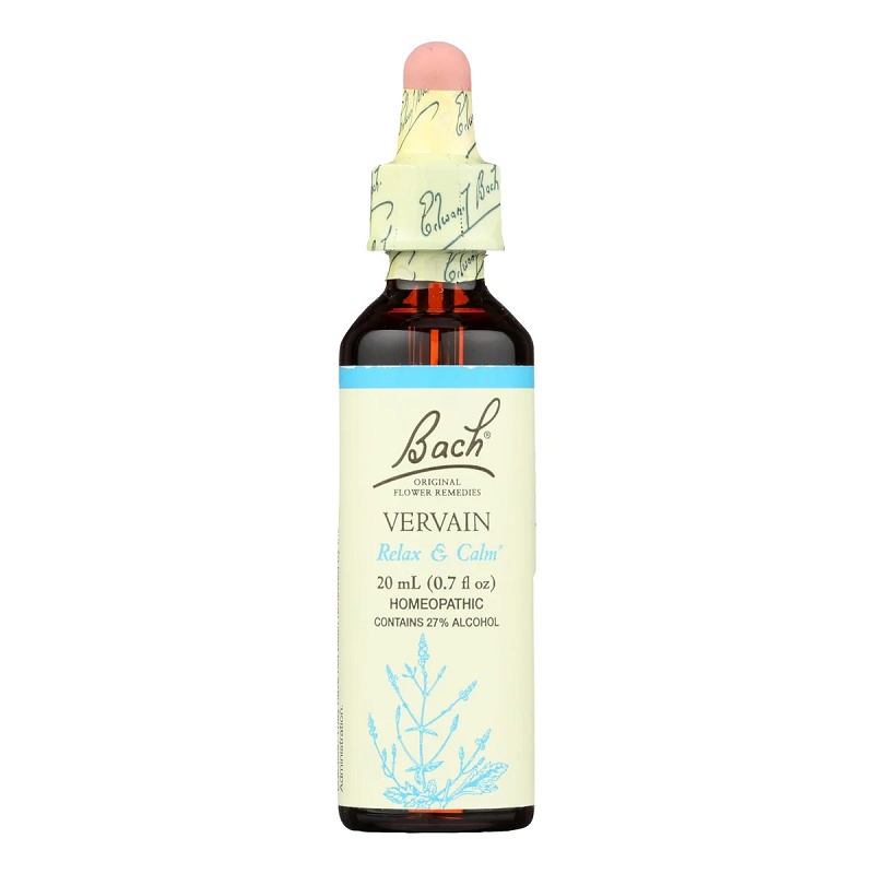 Bach® ORIGINAL FLOWER REMEDIES - Jernurt (Vervain) 27% alkohol - 20ml - Bach® ORIGINAL FLOWER REMEDIES
