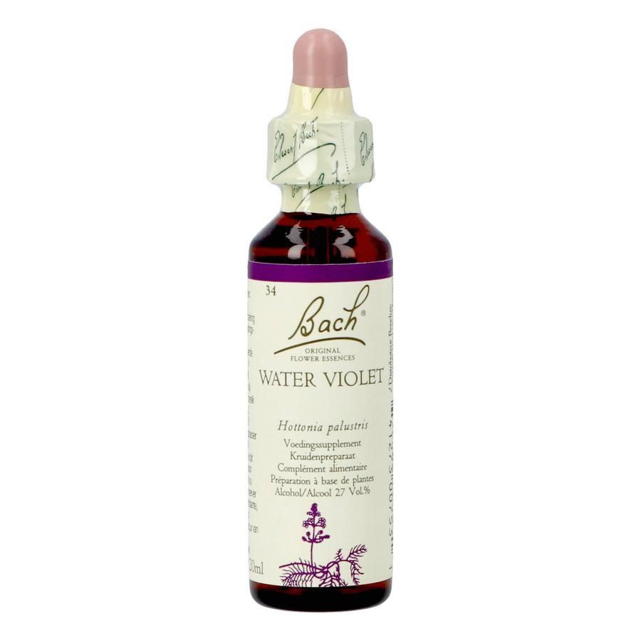 Bach® ORIGINAL FLOWER REMEDIES - Vandrøllike (Water Violet) 27% alkohol - 20ml - Bach® ORIGINAL FLOWER REMEDIES