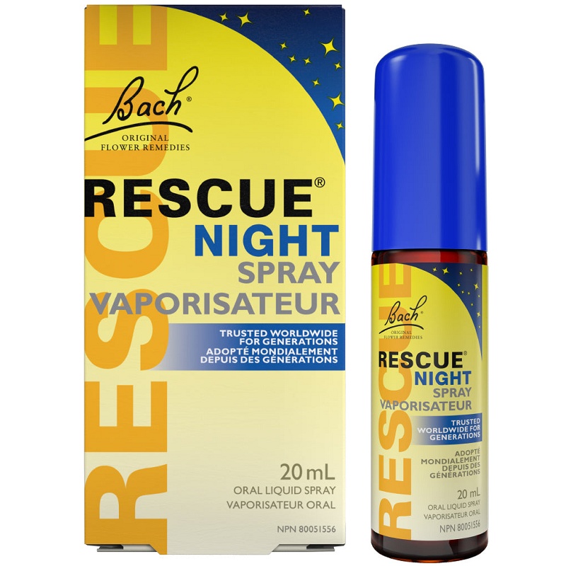 Bach® - RESCUE® Night Spray med 27% alkohol - 20ml - Bach® ORIGINAL FLOWER REMEDIES