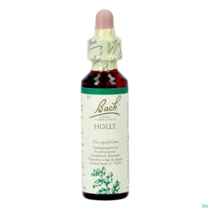 Bach® ORIGINAL FLOWER REMEDIES - Kristtorn (Holly) 27% alkohol - 20ml - Bach® ORIGINAL FLOWER REMEDIES