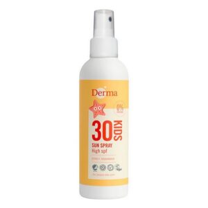 Derma - Kids Solspray SPF30 - 200 ml - derma