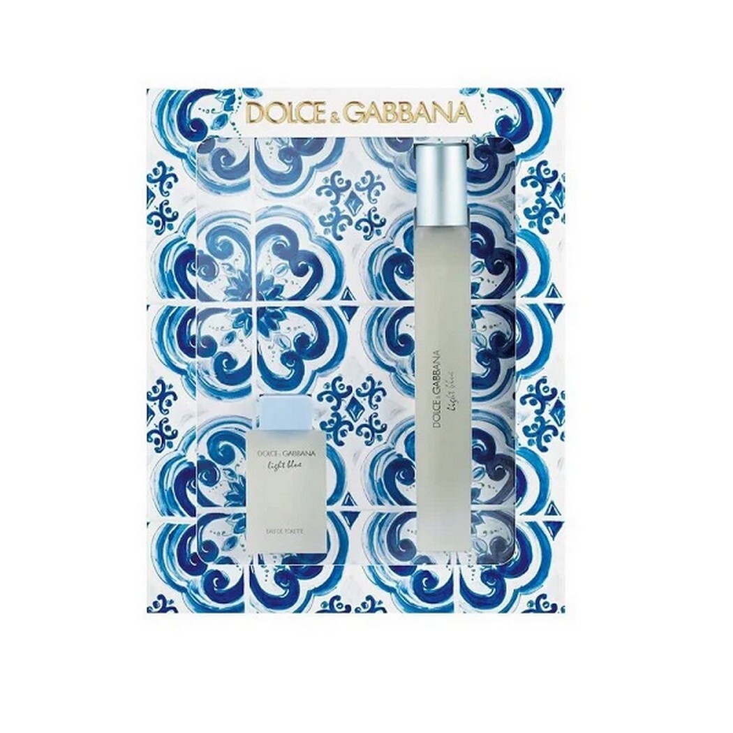Dolce & Gabbana - Light Blue Femme Eau de Toilette Sæt 10 ml + 5 ml - dolce & gabbana