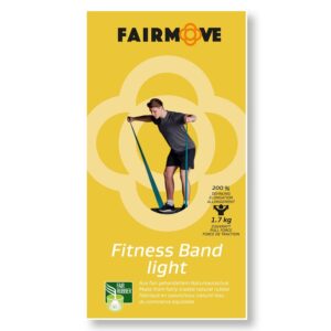 FAIR MOVE - Fitnessbånd Light gul - begynder 1,7 kg trækkraft - FAIR MOVE