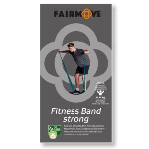 FAIR MOVE - Fitnessbånd strong sort - ekspert 4,4 kg trækkraft - FAIR MOVE