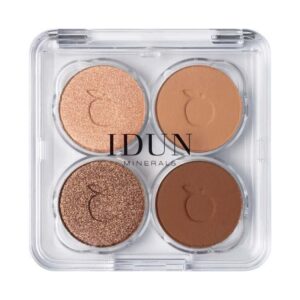IDUN Minerals - Mineral Eyeshadow Palette Gullviva 411 - idun minerals