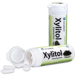 miradent - Xylitol Chewing gum - Green Tea - miradent