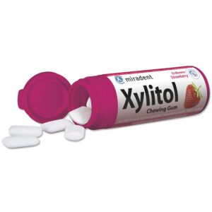miradent - Xylitol Chewing gum - strawberry - miradent