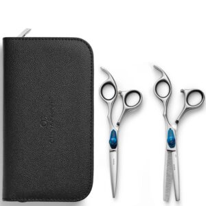 Olivia Garden® - Frisørsakse sæt højre hånds greb - 5.75 & 6.35 thinner Xtreme - OLIVIA GARDEN®