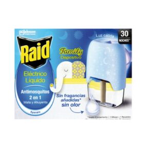 Raid - Family Elektrisk Myggeskræmmer - raid