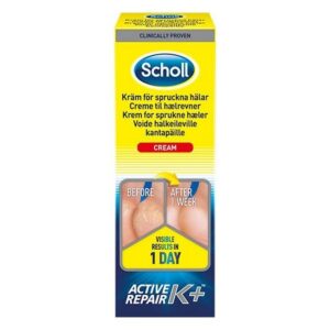 Scholl - Creme til hælrevner K+ - 60 ml - scholl