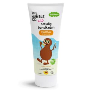 THE HUMBLE CO. - Babblarna Kids - Børnetandpasta - Tutti Frutti - THE HUMBLE CO.