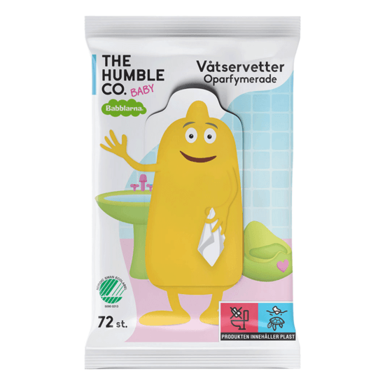 THE HUMBLE CO. - Babblarna Baby - Vådservietter Parfumefri - THE HUMBLE CO.